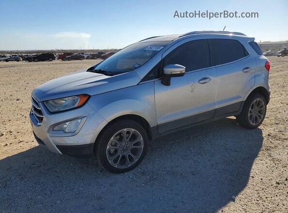 MAJ6S3KL8KC253104 2019 FORD ECOSPORT Silver Przód lewy