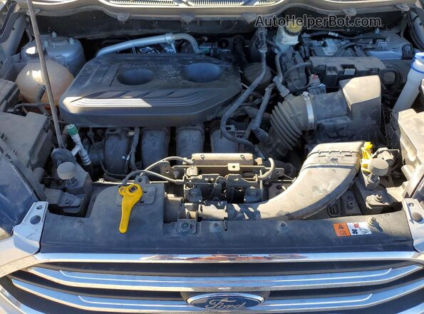 MAJ6S3KL8KC253104 2019 FORD ECOSPORT Silver Widok komory silnika
