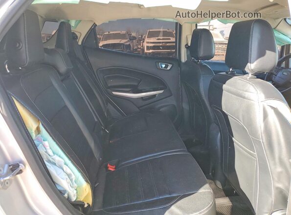 MAJ6S3KL8KC253104 2019 FORD ECOSPORT Silver Widok wnętrza z tyłu