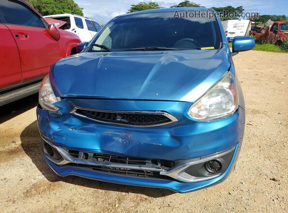 ML32A3HJ3KH001798 2019 MITSUBISHI MIRAGE Синий Вид спереди