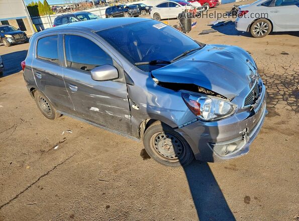 ML32A3HJ3KH014633 2019 MITSUBISHI MIRAGE Gray წინა მარჯვენა