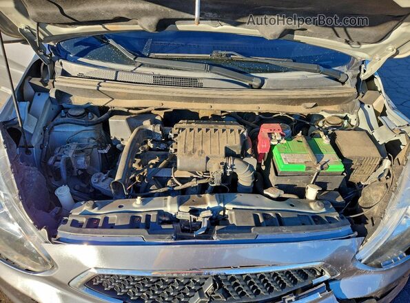 ML32A3HJ3KH014633 2019 MITSUBISHI MIRAGE Gray უკანა სალონის ხედი