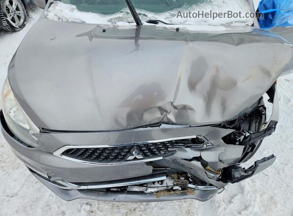 ML32A3HJ4HH012768 2017 MITSUBISHI MIRAGE Серый Вид задней части салона