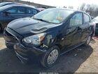 2017 Mitsubishi Mirage Es Черный vin: ML32A3HJ5HH007420