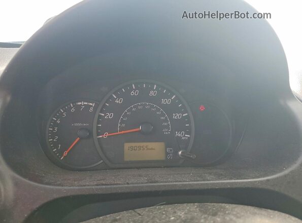 ML32A3HJ5KH001222 2019 MITSUBISHI MIRAGE Синий Вид щитка приборов