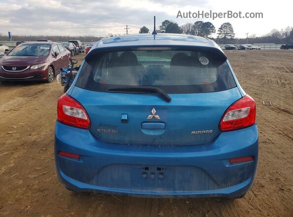 ML32A3HJ5KH001222 2019 MITSUBISHI MIRAGE Синий Вид сзади