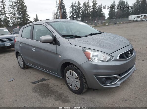 ML32A3HJ6JH003141 2018 MITSUBISHI MIRAGE Серебряный Передняя правая четверть