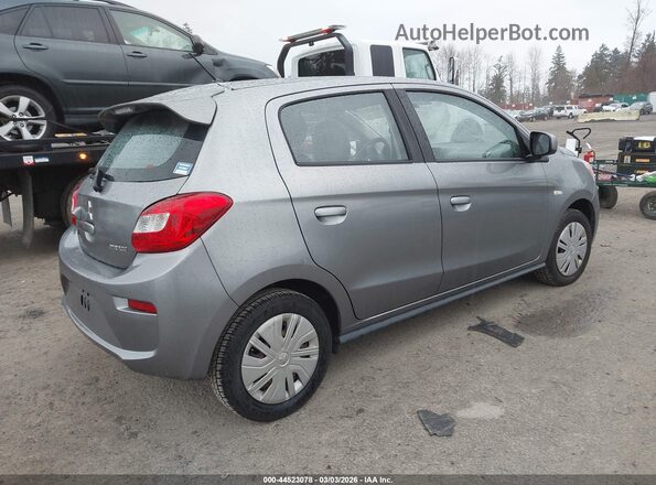 ML32A3HJ6JH003141 2018 MITSUBISHI MIRAGE Серебряный Задняя правая четверть