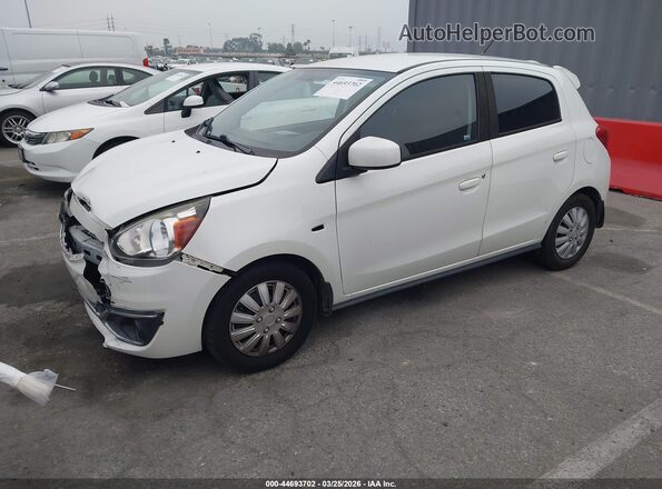 ML32A3HJ8KH004051 2019 MITSUBISHI MIRAGE Белый Передняя левая четверть