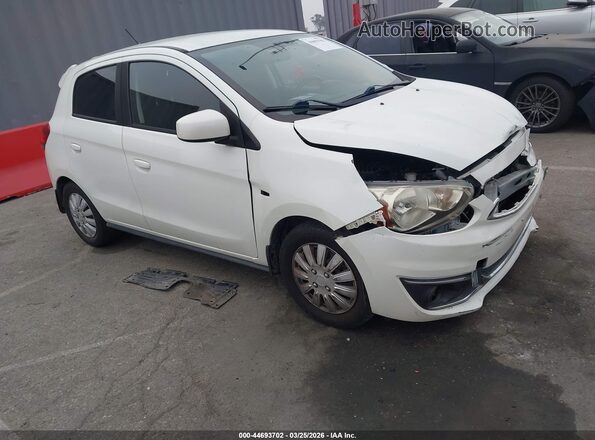 ML32A3HJ8KH004051 2019 MITSUBISHI MIRAGE Белый Передняя правая четверть