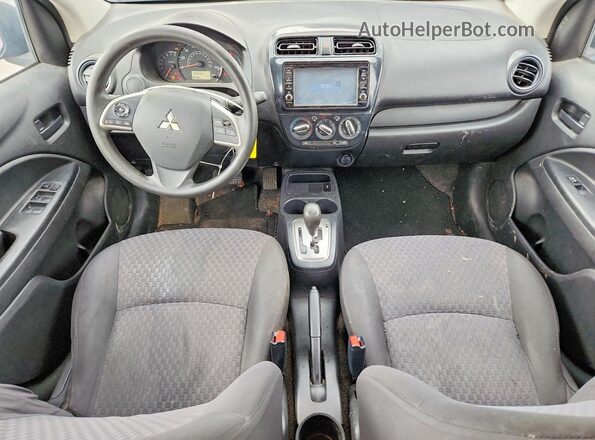 ML32A3HJ8KH005698 2019 MITSUBISHI MIRAGE Бордовый Вид панели приборов