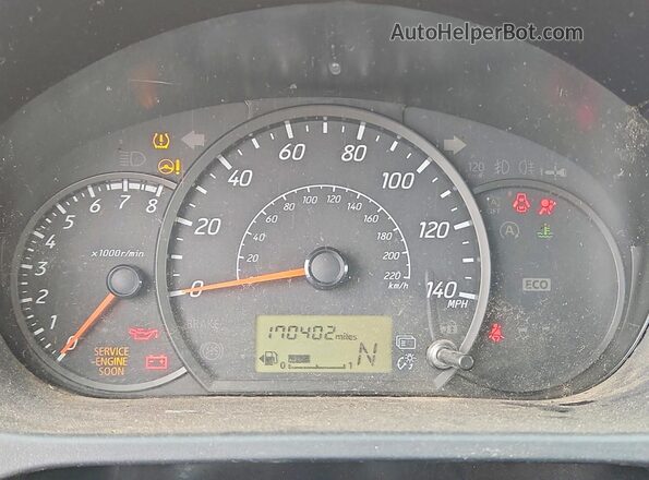 ML32A3HJ8KH005698 2019 MITSUBISHI MIRAGE Бордовый Вид щитка приборов