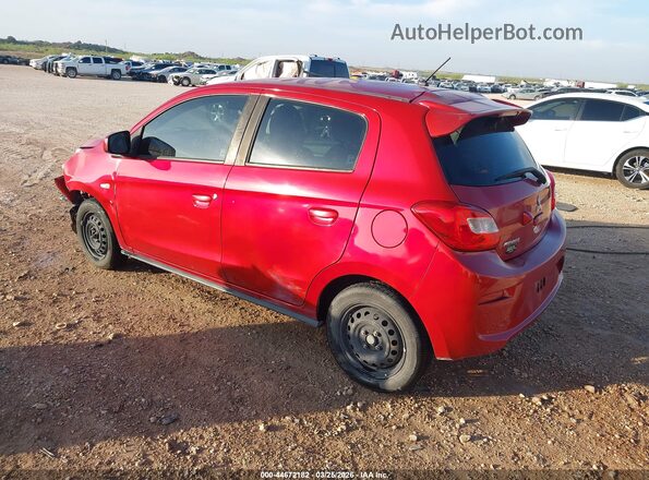 ML32A3HJ8LH009560 2020 MITSUBISHI MIRAGE Красный Задняя левая четверть