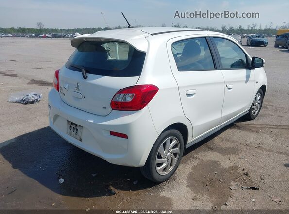 ML32A4HJ1LH010474 2020 MITSUBISHI MIRAGE White Trasero derecho