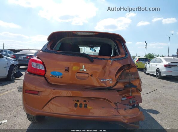 ML32A4HJ8JH012879 2018 MITSUBISHI MIRAGE Orange Widok z przodu