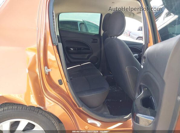 ML32A4HJ8JH012879 2018 MITSUBISHI MIRAGE Orange Widok naklejki z numerem VIN