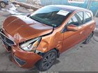 2017 Mitsubishi Mirage Gt Оранжевый vin: ML32A5HJ4HH005153