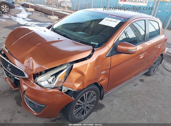 ML32A5HJ4HH005153 2017 MITSUBISHI MIRAGE Оранжевый Передняя левая четверть