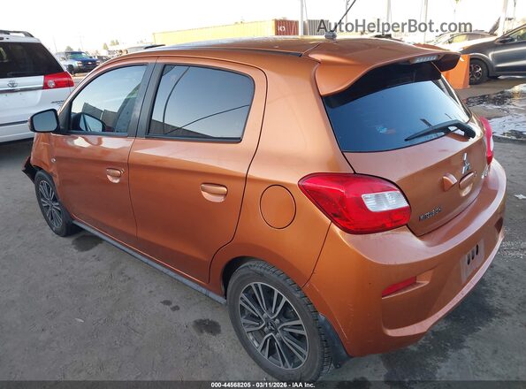 ML32A5HJ4HH005153 2017 MITSUBISHI MIRAGE Оранжевый Задняя левая четверть
