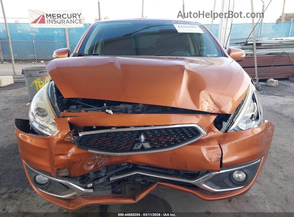ML32A5HJ4HH005153 2017 MITSUBISHI MIRAGE Оранжевый Вид щитка приборов