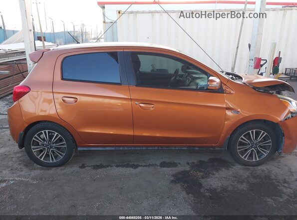 ML32A5HJ4HH005153 2017 MITSUBISHI MIRAGE Оранжевый Вид задней части салона