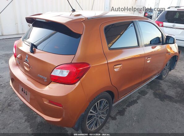 ML32A5HJ4HH005153 2017 MITSUBISHI MIRAGE Оранжевый Задняя правая четверть