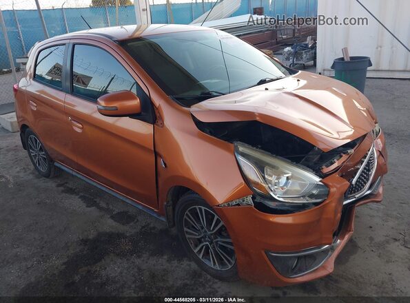 ML32A5HJ4HH005153 2017 MITSUBISHI MIRAGE Оранжевый Передняя правая четверть