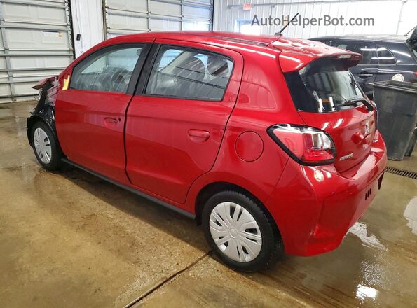 ML32AUHJ3MH009151 2021 MITSUBISHI MIRAGE Red Հետևի ձախ