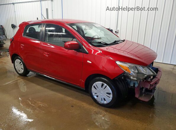 ML32AUHJ3MH009151 2021 MITSUBISHI MIRAGE Red Առջևի աջ