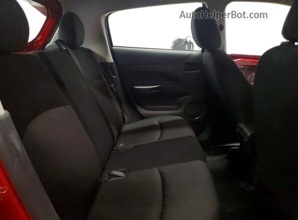 ML32AUHJ3MH009151 2021 MITSUBISHI MIRAGE Red Հետևի նստատեղերի տեսք
