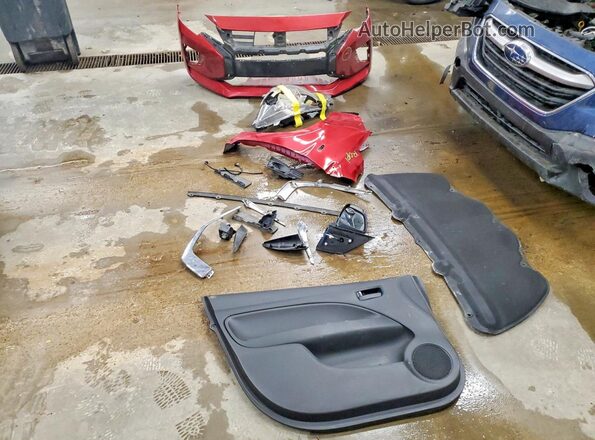 ML32AUHJ3MH009151 2021 MITSUBISHI MIRAGE Red Շարժիչի բաժամունքի տեսք