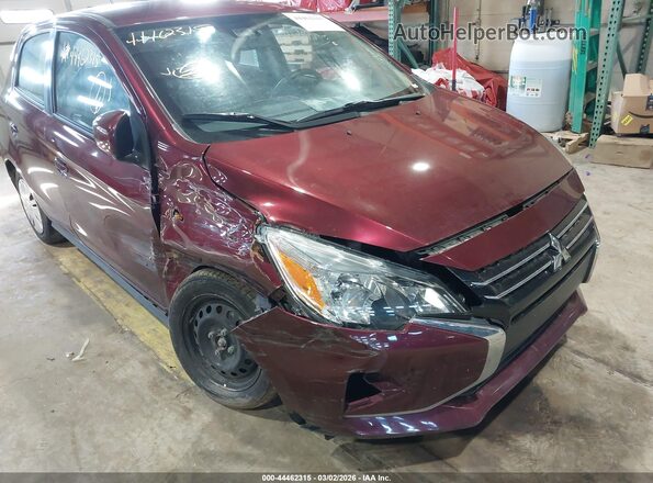 ML32AUHJ3PH006383 2023 MITSUBISHI MIRAGE Бордовый Вид спереди
