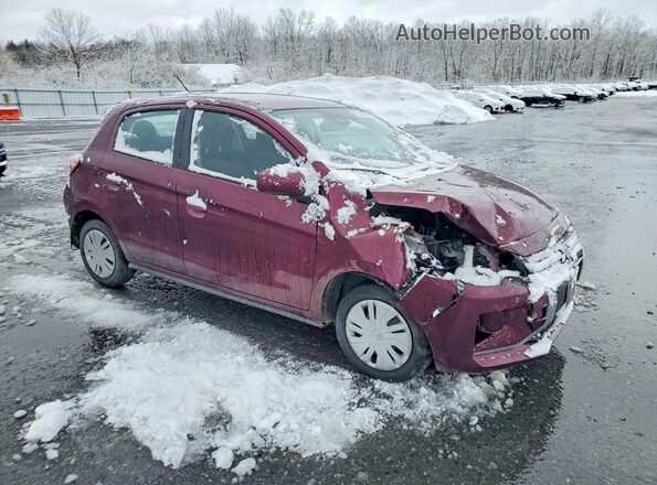 ML32AUHJ7RH001688 2024 MITSUBISHI MIRAGE Фиолетовый Передняя правая четверть