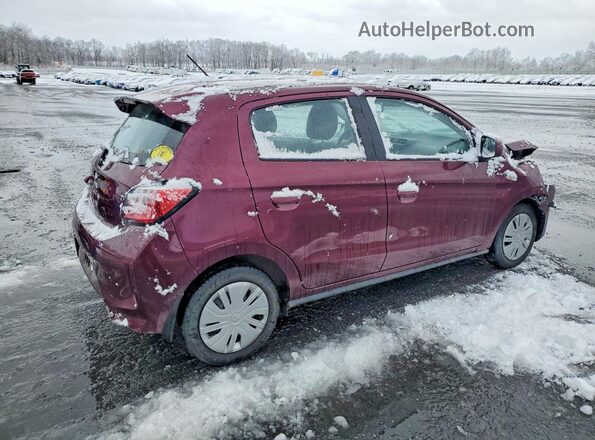 ML32AUHJ7RH001688 2024 MITSUBISHI MIRAGE Фиолетовый Задняя правая четверть