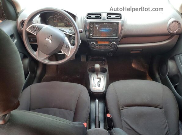 ML32AUHJ9MH008764 2021 MITSUBISHI MIRAGE Silver Առջևի վահանակի տեսք