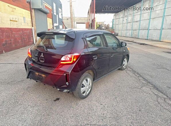 ML32AUHJ9MH014497 2021 MITSUBISHI MIRAGE Черный Вид спереди