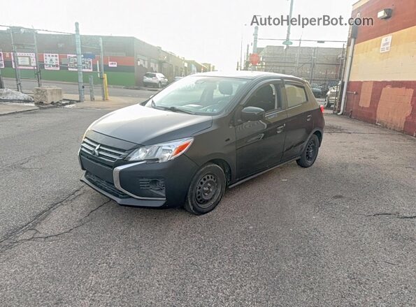 ML32AUHJ9MH014497 2021 MITSUBISHI MIRAGE Черный Задняя правая четверть