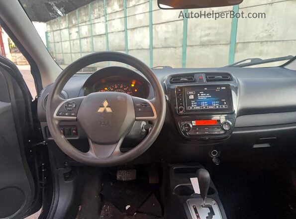 ML32AUHJ9MH014497 2021 MITSUBISHI MIRAGE Черный Вид задних сидений