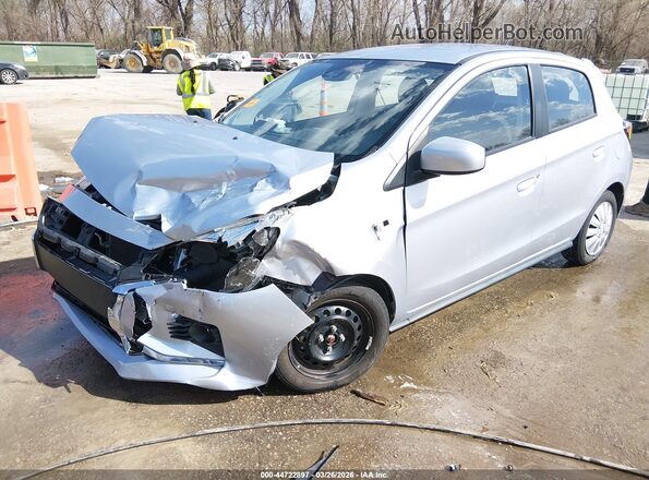 ML32AUHJ9NH006658 2022 MITSUBISHI MIRAGE Серебряный Передняя левая четверть