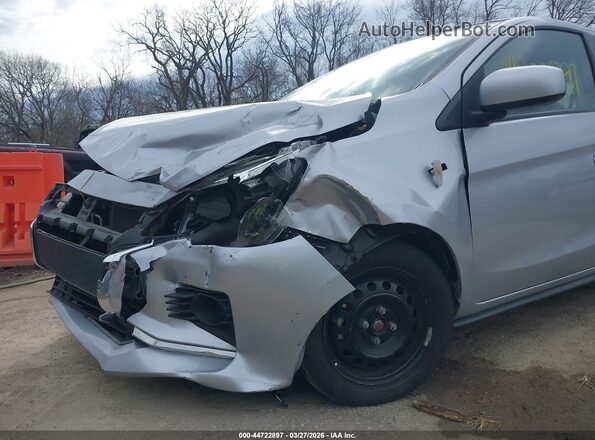 ML32AUHJ9NH006658 2022 MITSUBISHI MIRAGE Серебряный Вид спереди