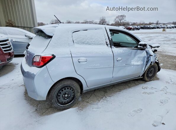 ML32AUHJXNH006975 2022 MITSUBISHI MIRAGE Серебряный Задняя правая четверть