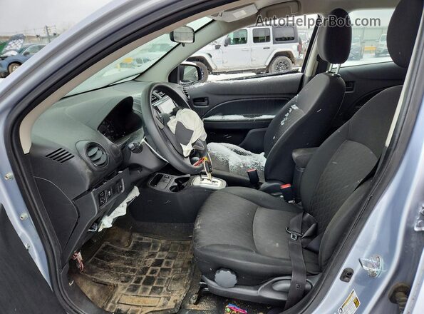 ML32AUHJXNH006975 2022 MITSUBISHI MIRAGE Серебряный Вид салона спереди