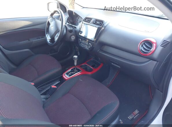 ML32AWHJ8PH005483 2023 MITSUBISHI MIRAGE White Widok wnętrza z przodu