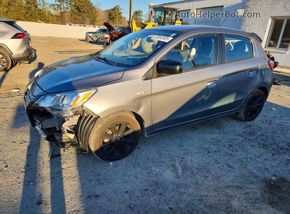 ML32AWHJXNH003165 2022 MITSUBISHI MIRAGE Silver Vista tres cuartos delantera izquierda