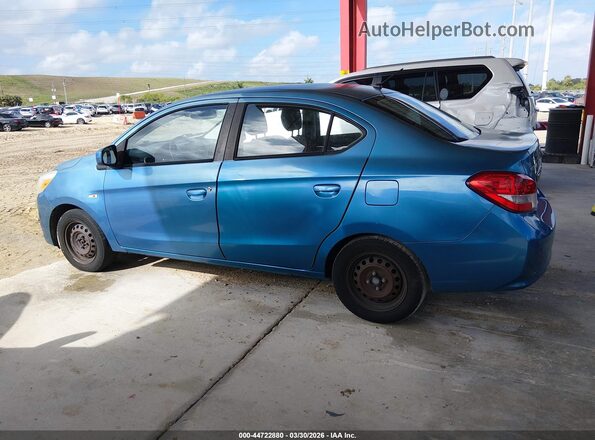 ML32F3FJ0HHF06861 2017 MITSUBISHI MIRAGE G4 Blue Widok wnętrza 360 stopni
