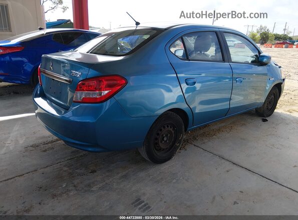 ML32F3FJ0HHF06861 2017 MITSUBISHI MIRAGE G4 Blue Tył prawy