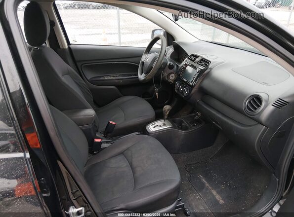 ML32F3FJ0KHF11131 2019 MITSUBISHI MIRAGE G4 Black წინა სალონის ხედი
