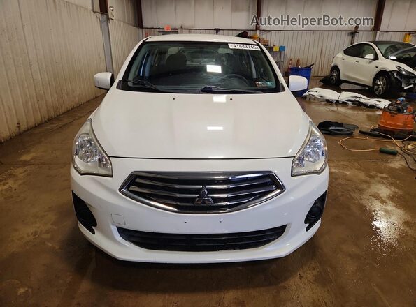 ML32F3FJ2HHF09003 2017 MITSUBISHI MIRAGE Белый Вид спереди