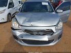 2017 Mitsubishi Mirage G4 Es Серебряный vin: ML32F3FJ2HHF12578