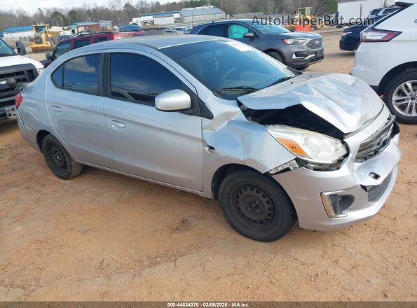 ML32F3FJ2HHF12578 2017 MITSUBISHI MIRAGE G4 Серебряный Передняя правая четверть